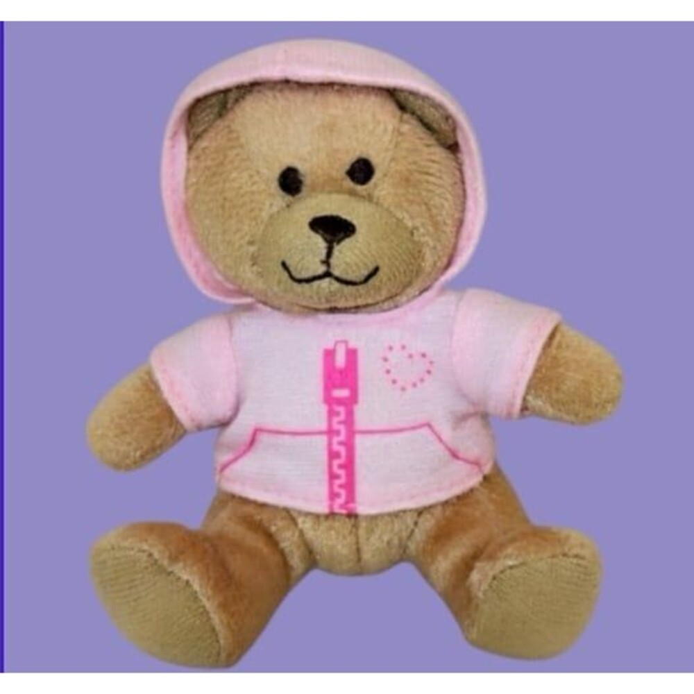 CURLY TEDDY Build A Bear Workshop Plush Collectible Toy #4 NEW 2007